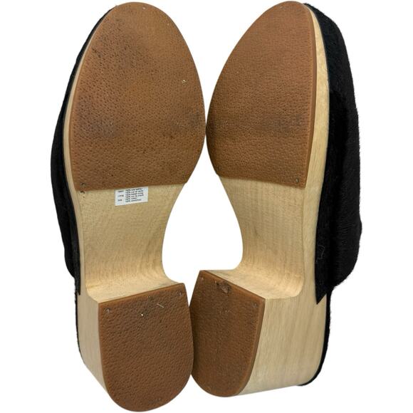 Rachel Comey Bose Clogs In Black Calf Hair Size 8.5 - Picture 8 of 11